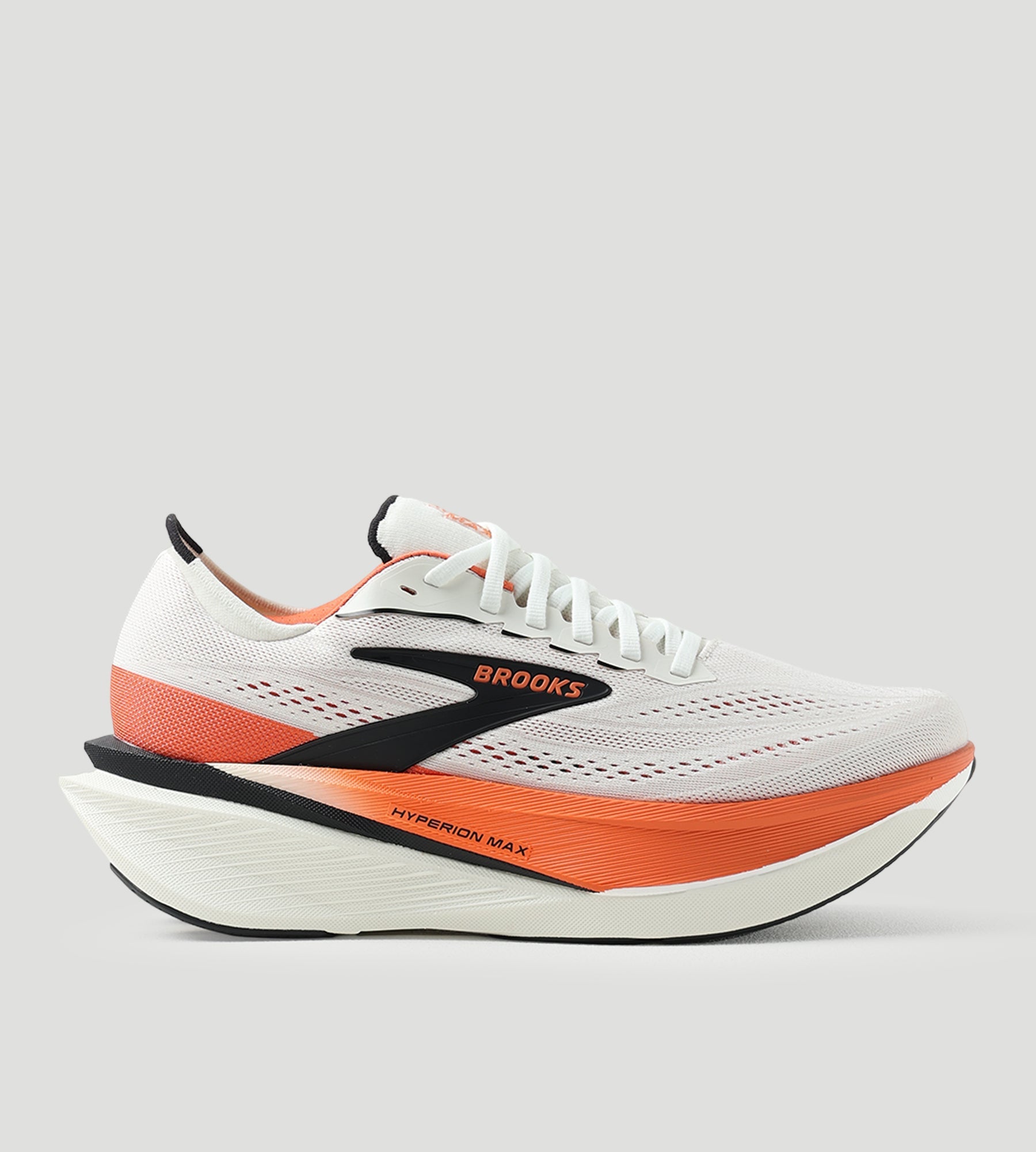 Brooks Hyperion Max 4 Grey Tigerlily Black