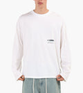 New Amsterdam Surf Association Shaper Longsleeve Overdyed White