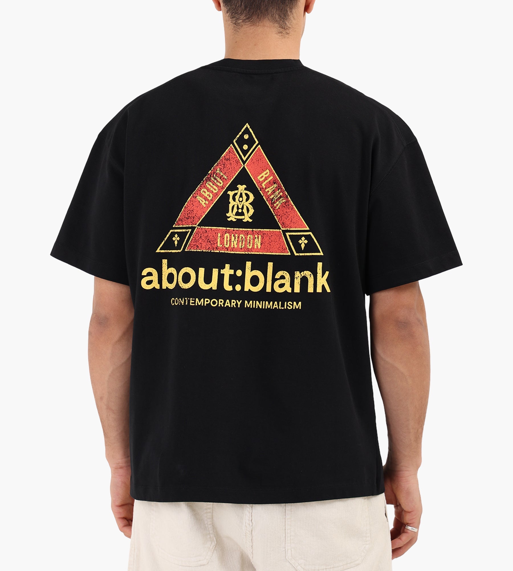 about:blank Monti T-Shirt Cotton Black