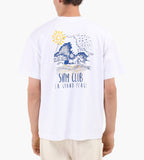 Libertine-Libertine Broke La Grande Plage 3697 Tee White