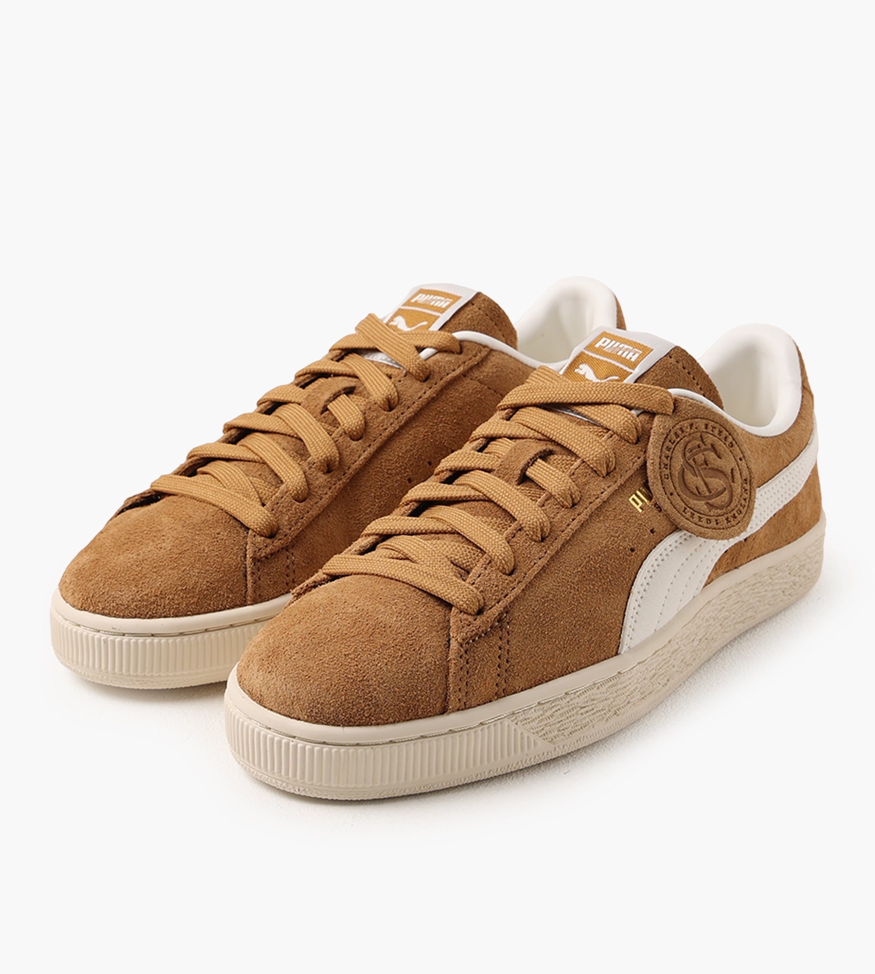 Puma Suede Charles F. Stead V Honey Butter Puma White