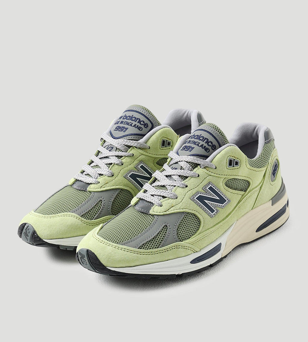 New Balance Made in UK U991WG2 Green Banana