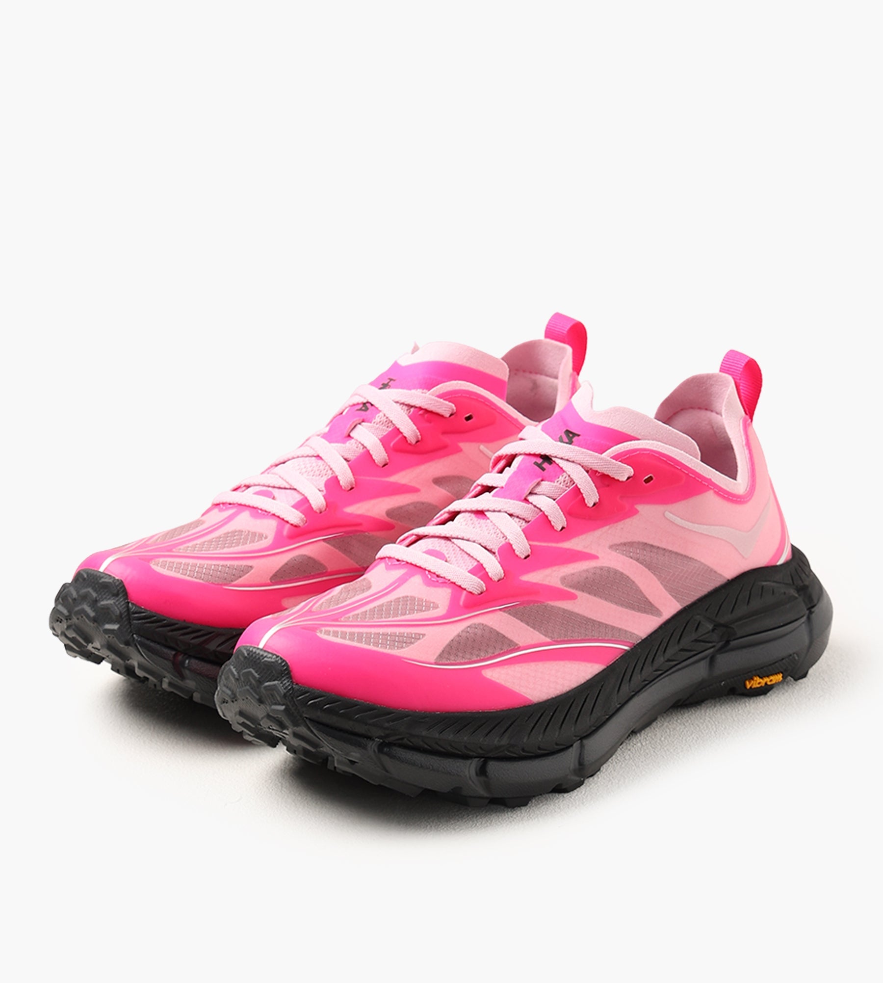 Hoka U Mafate Speed 4 Lite Neon Dragonfruit Black