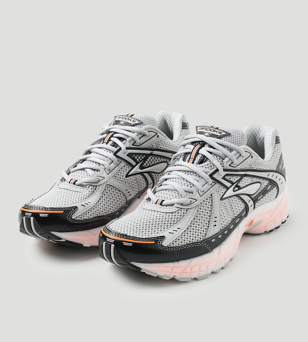 Brooks Adrenaline GTS 10 Quiet Gray Black CoralRose