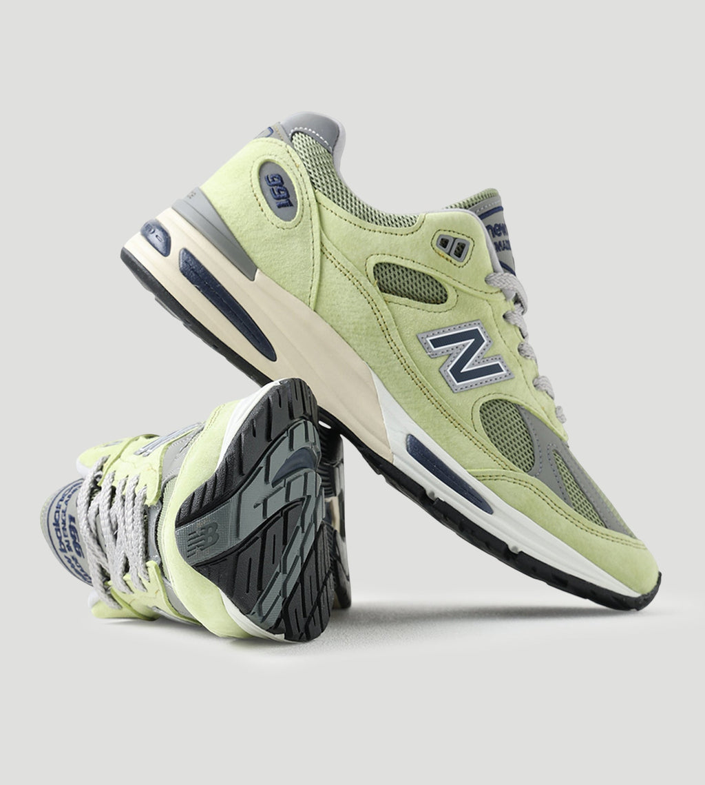 New Balance Made in UK U991WG2 Green Banana