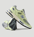 New Balance Made in UK U991WG2 Green Banana