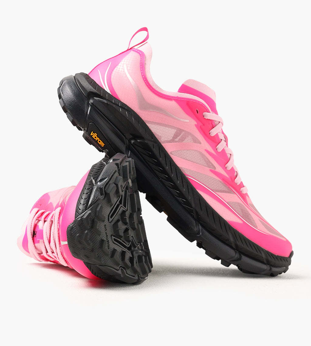 Hoka U Mafate Speed 4 Lite Neon Dragonfruit Black