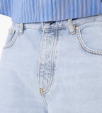 Won Hundred Kayce Soft Blue Denim Shorts Soft Blue