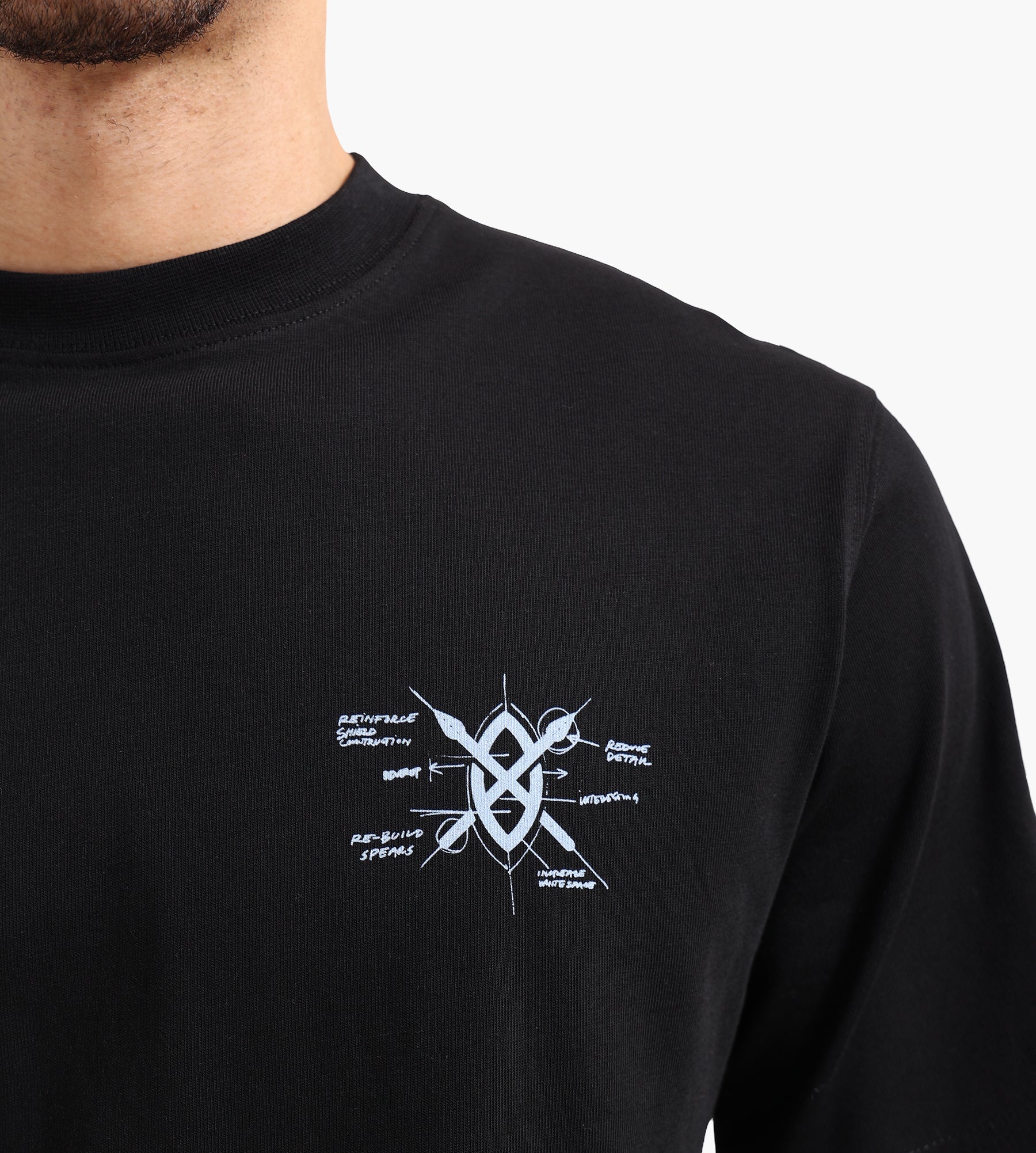 Daily Paper Shield Evolution Tee Black