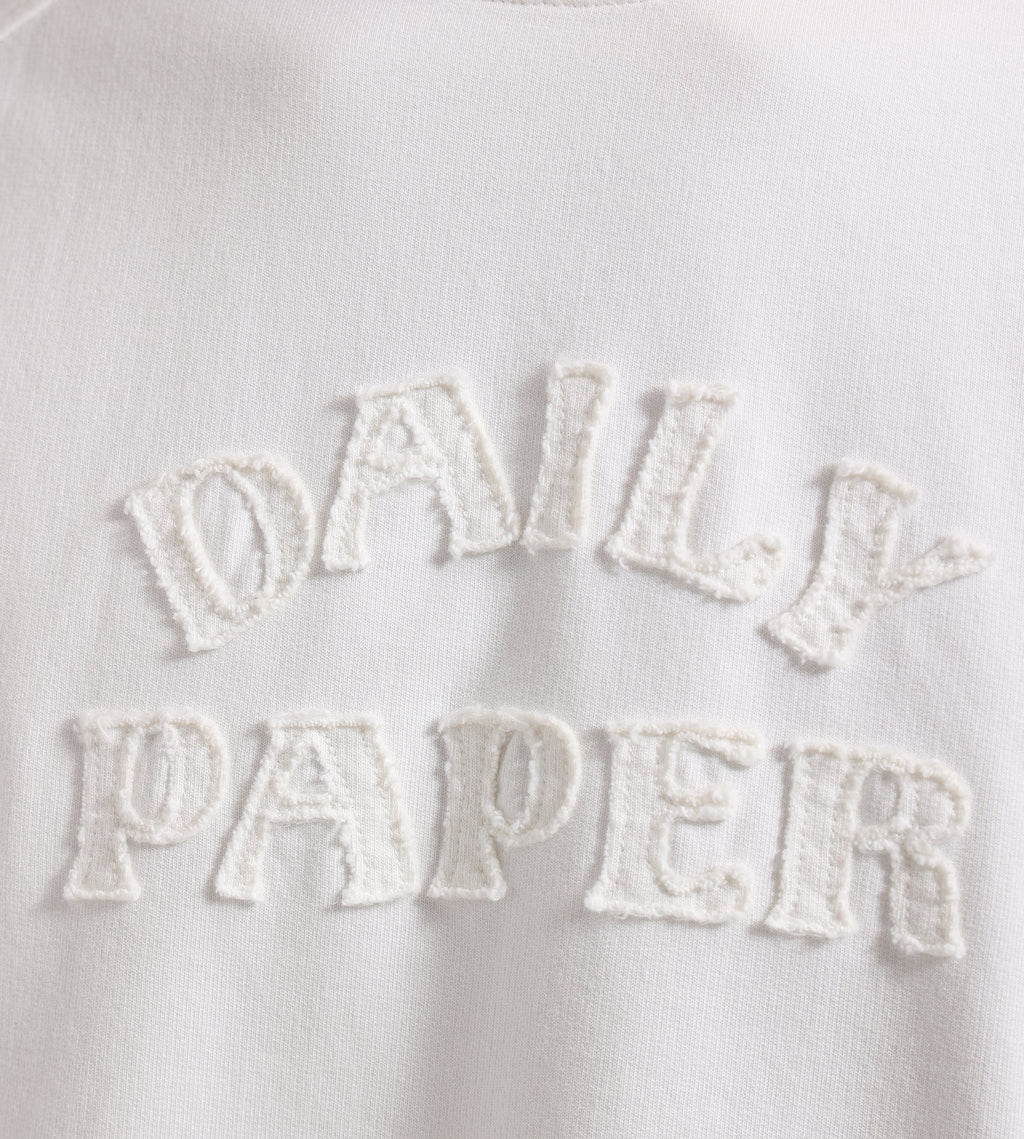 Daily Paper Raglan Stacked Dias Jersey Tee Off White