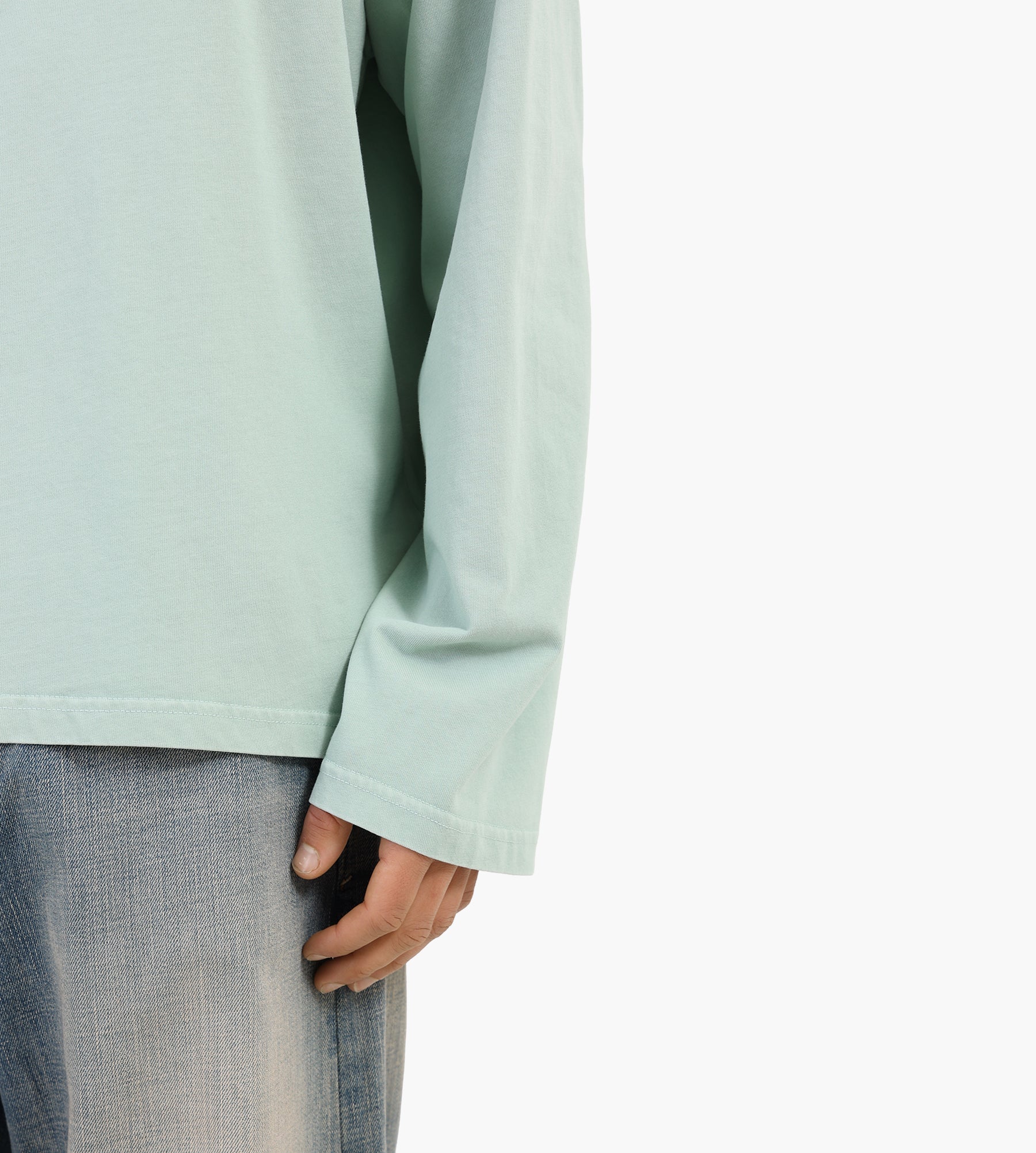 New Amsterdam Surf Association Chop Longsleeve Opal Green