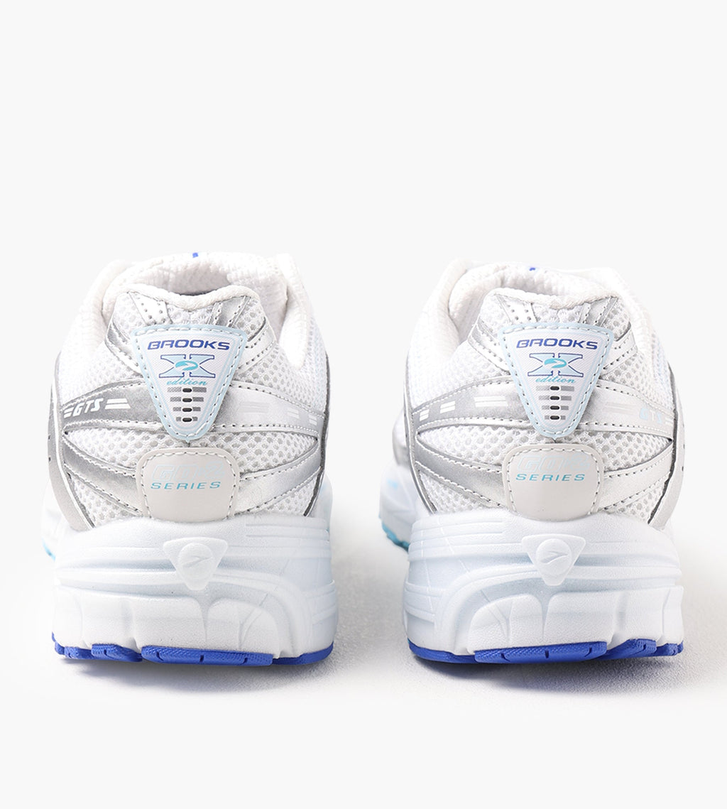 Brooks Adrenaline GTS 10 White Dazzling Blue Breeze