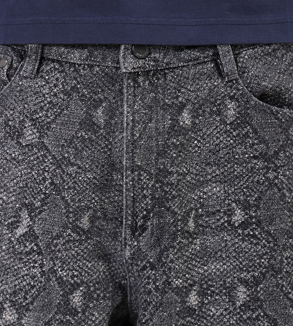 Daily Paper Denim Snake Oversized Jeans Denim
