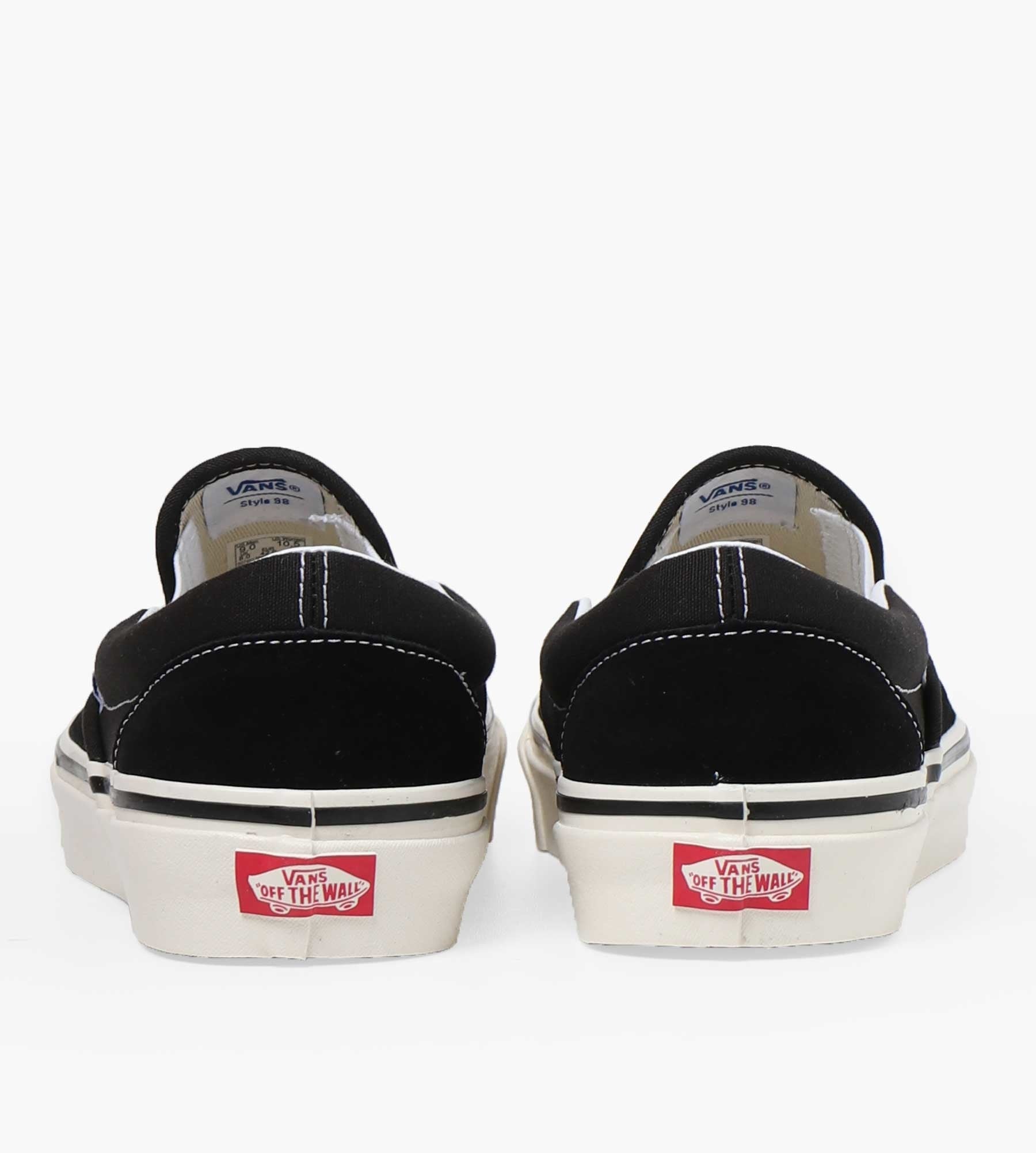 Vans Anaheim Classic Slip-On 98 DX Suede OG Black