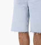 Won Hundred Kayce Soft Blue Denim Shorts Soft Blue