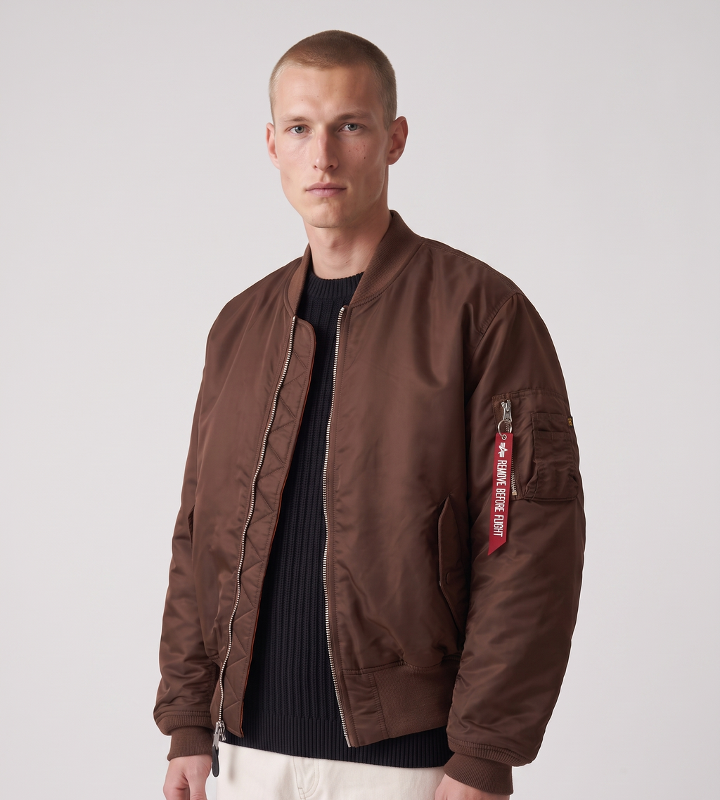 Alpha Industries MA-1 Heritage Powder Brown
