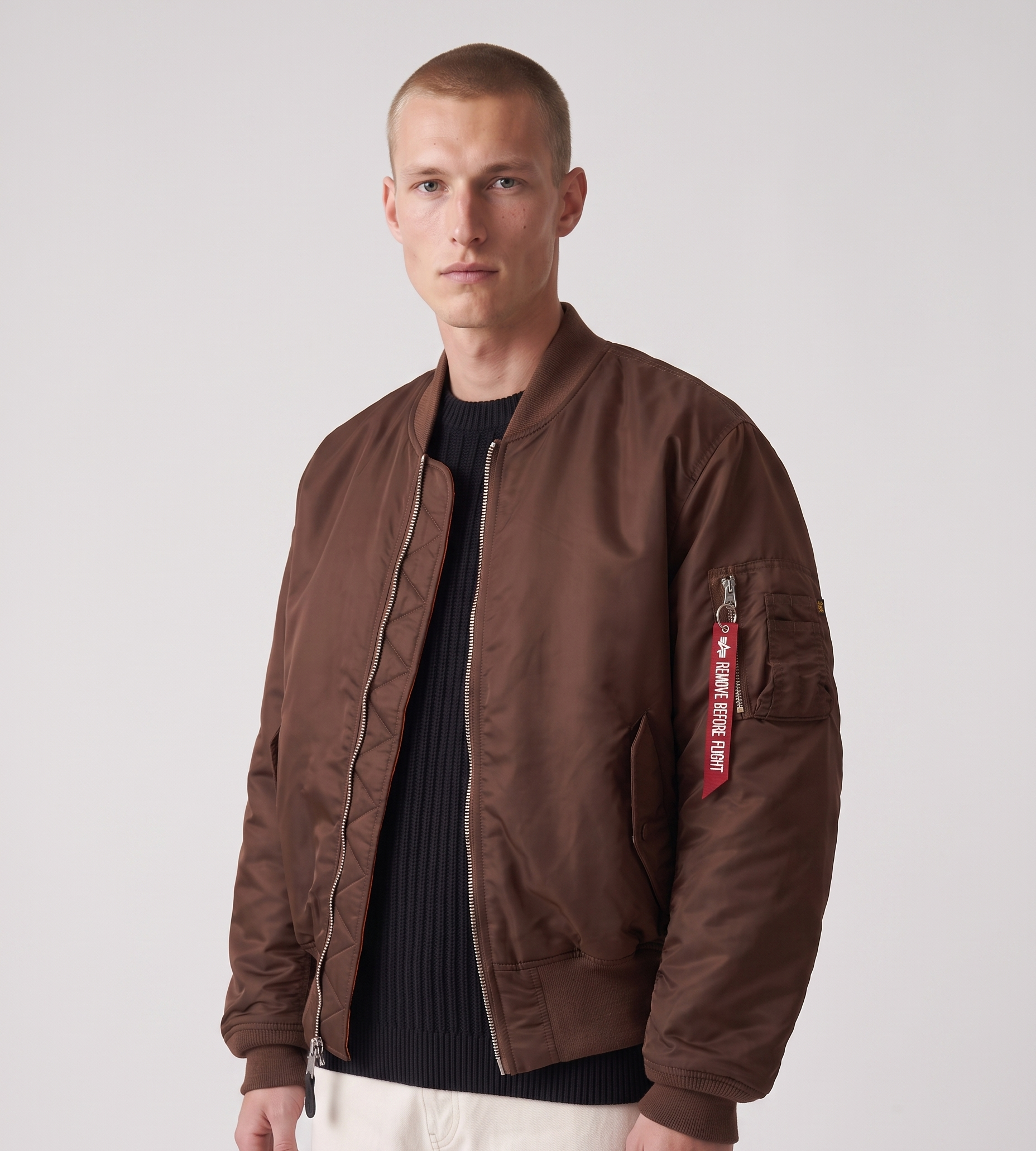 Alpha Industries MA-1 Heritage Powder Brown