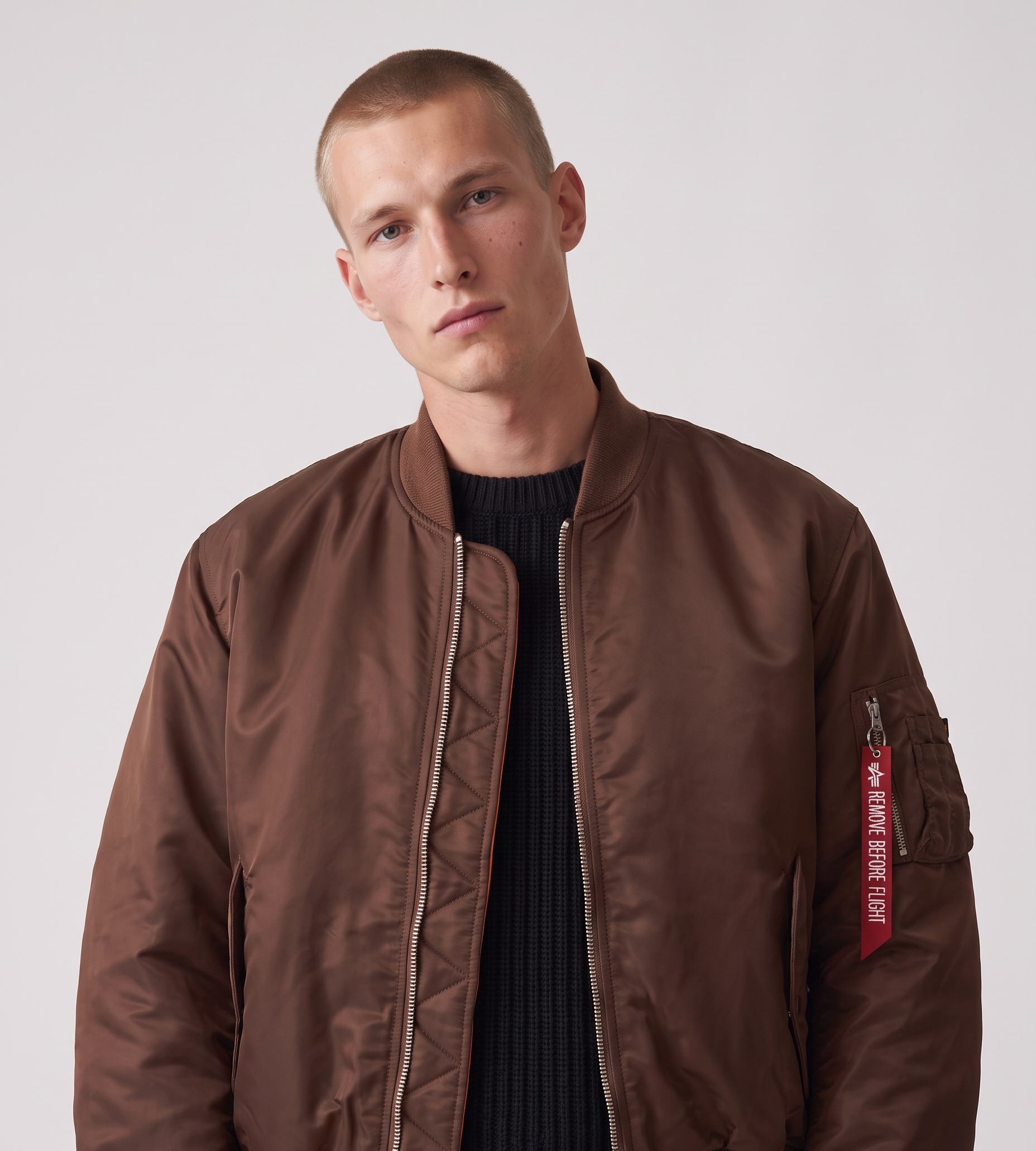 Alpha Industries MA-1 Heritage Powder Brown
