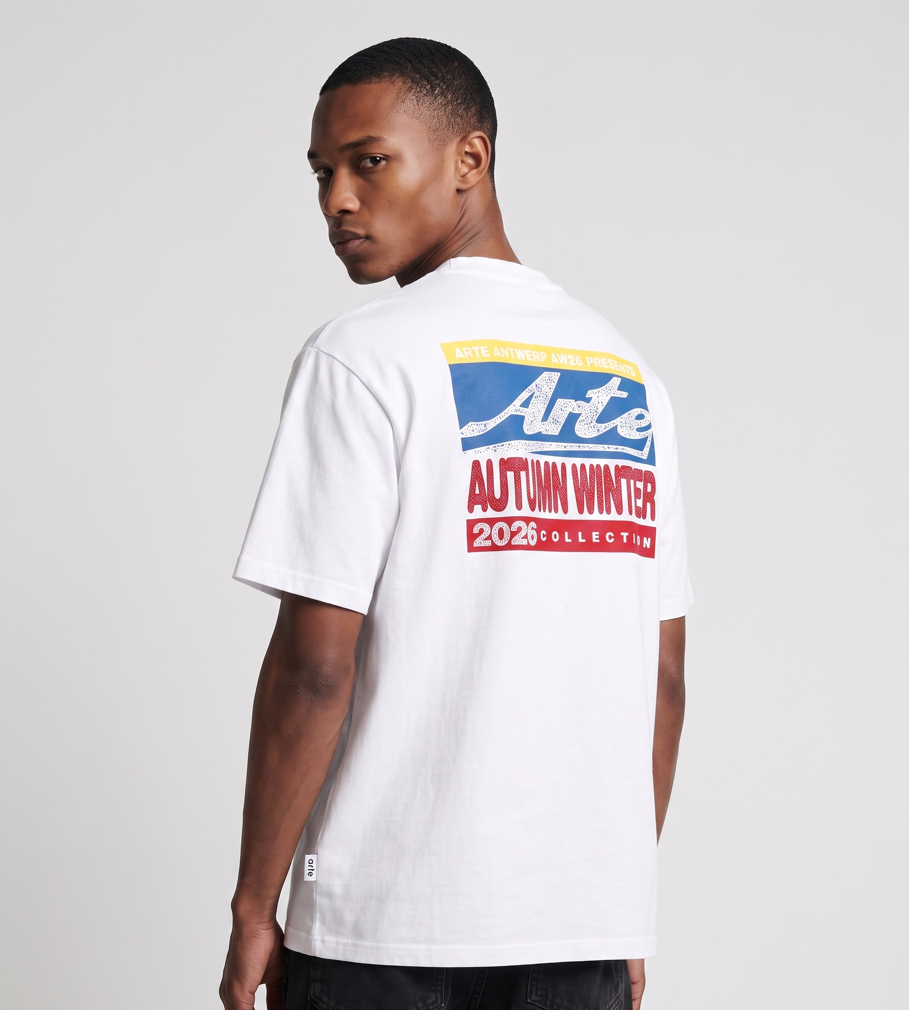Arte Antwerp Mural T-shirt White