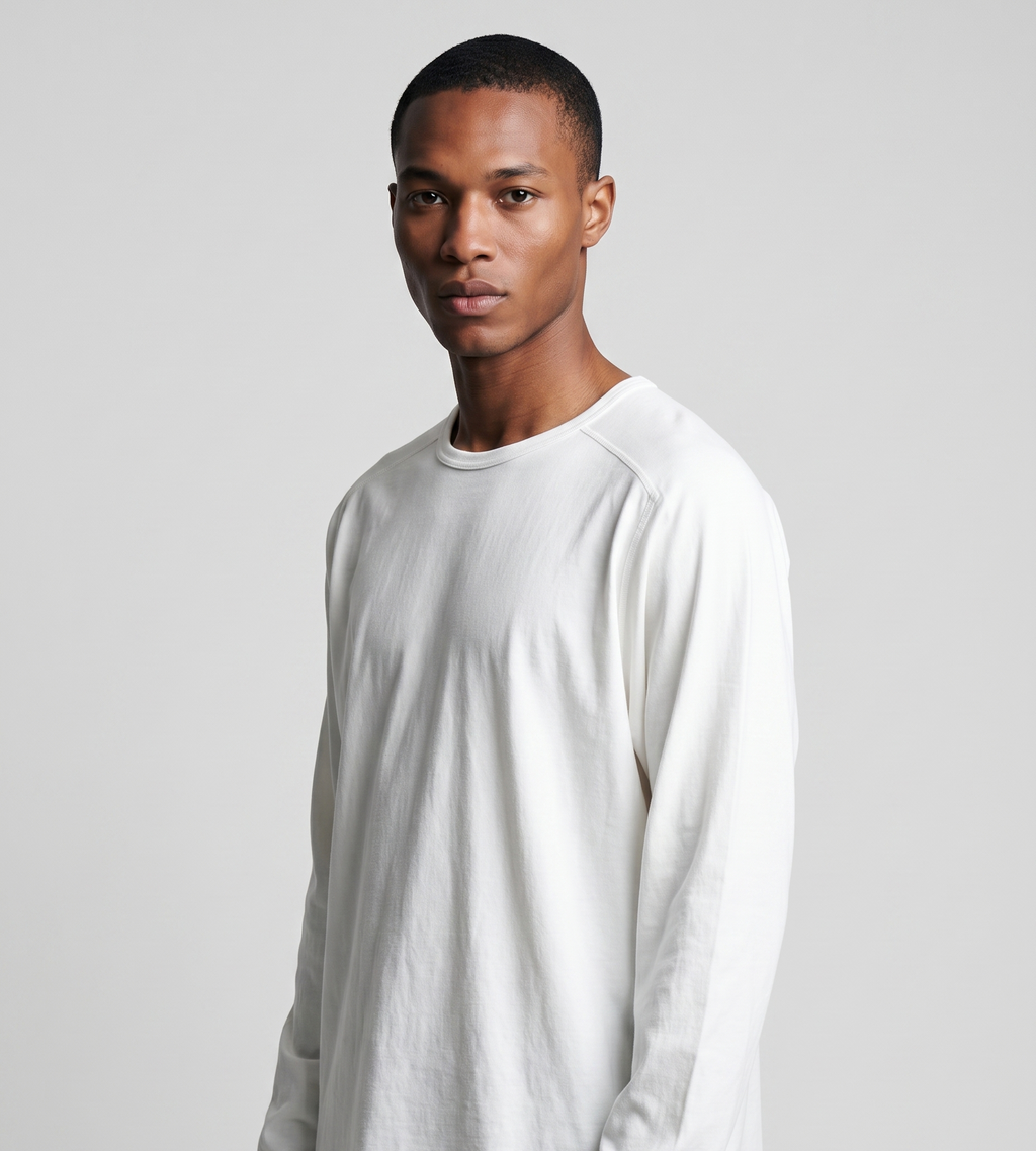 Baskèts Core Soft Longsleeve White