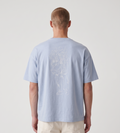 Baskèts Florist T-Shirt Light Blue