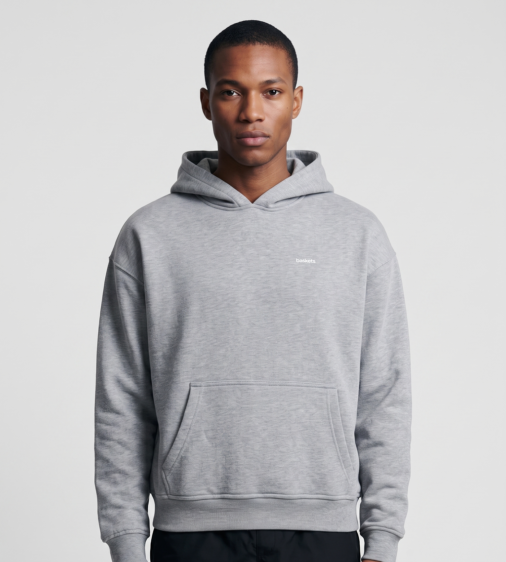 Baskèts Logo Hoodie Grey