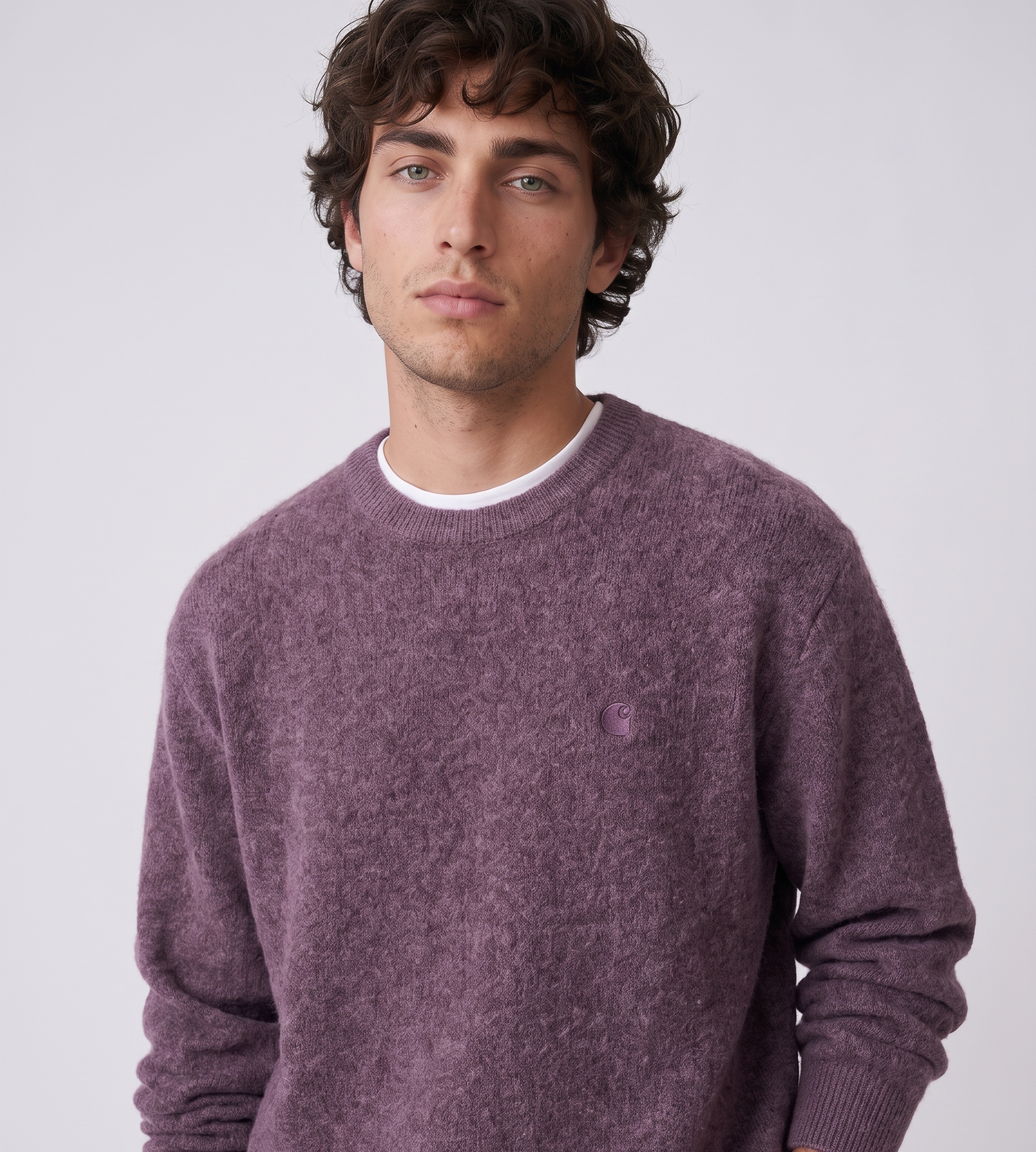 Carhartt WIP Curtis Sweaterer Tangled Shady Purple