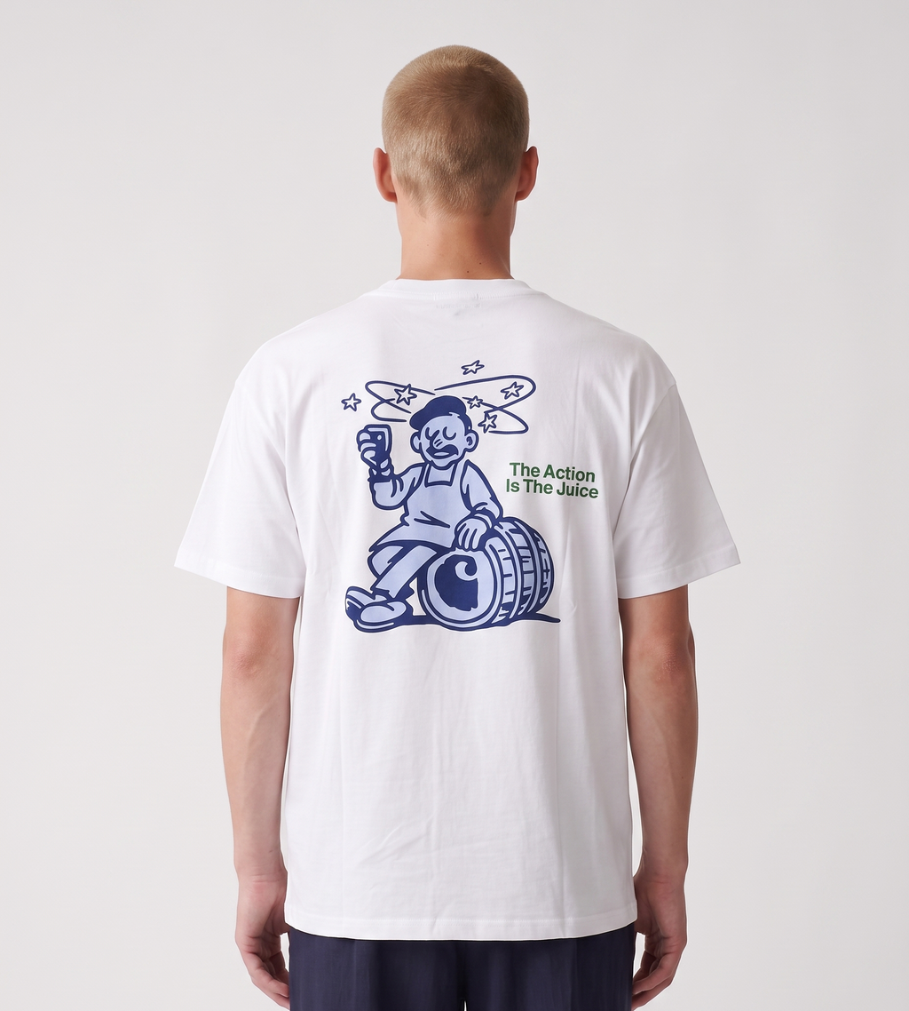 Carhartt WIP Grape Picker T-shirt White