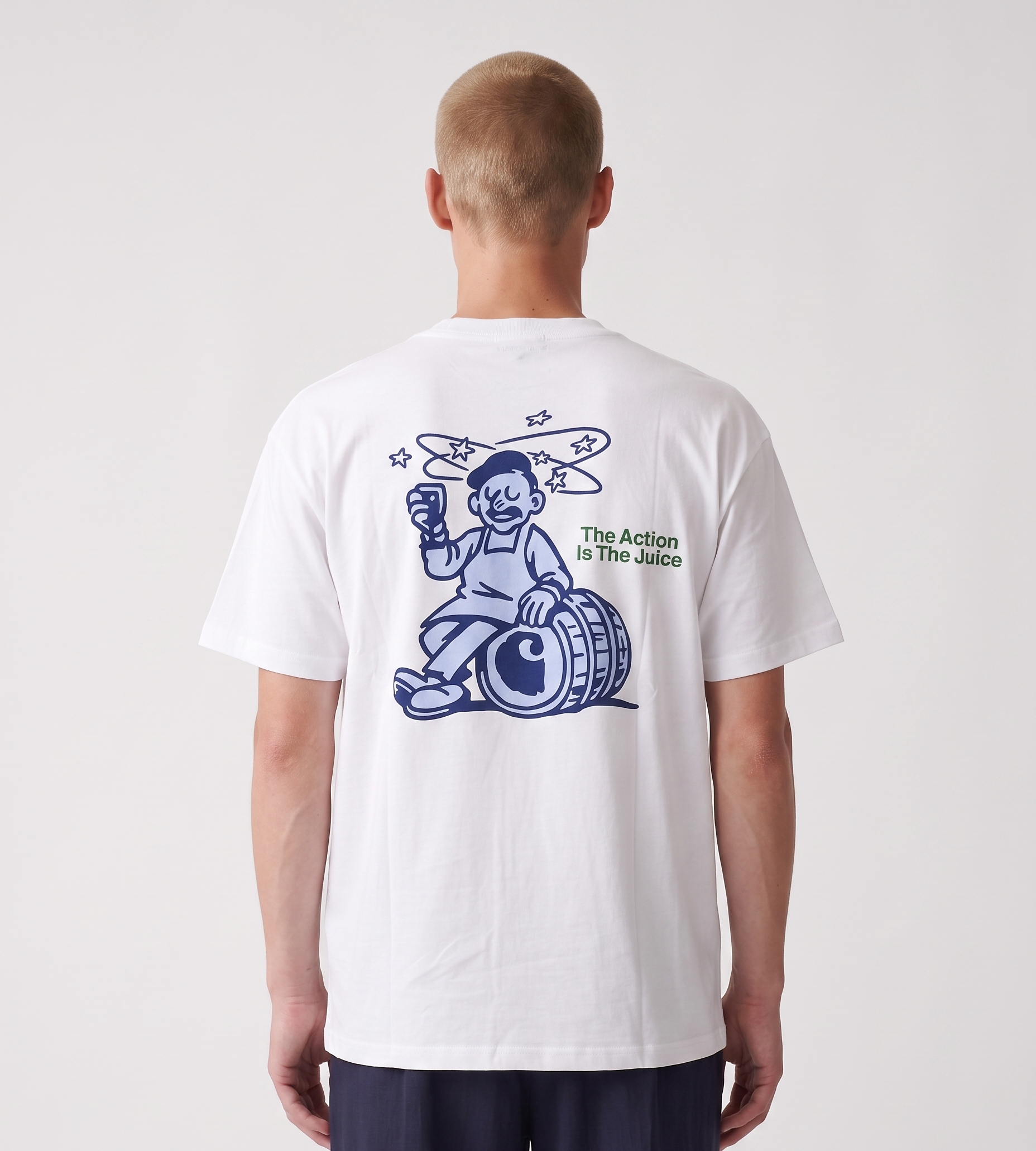 Carhartt WIP Grape Picker T-shirt White