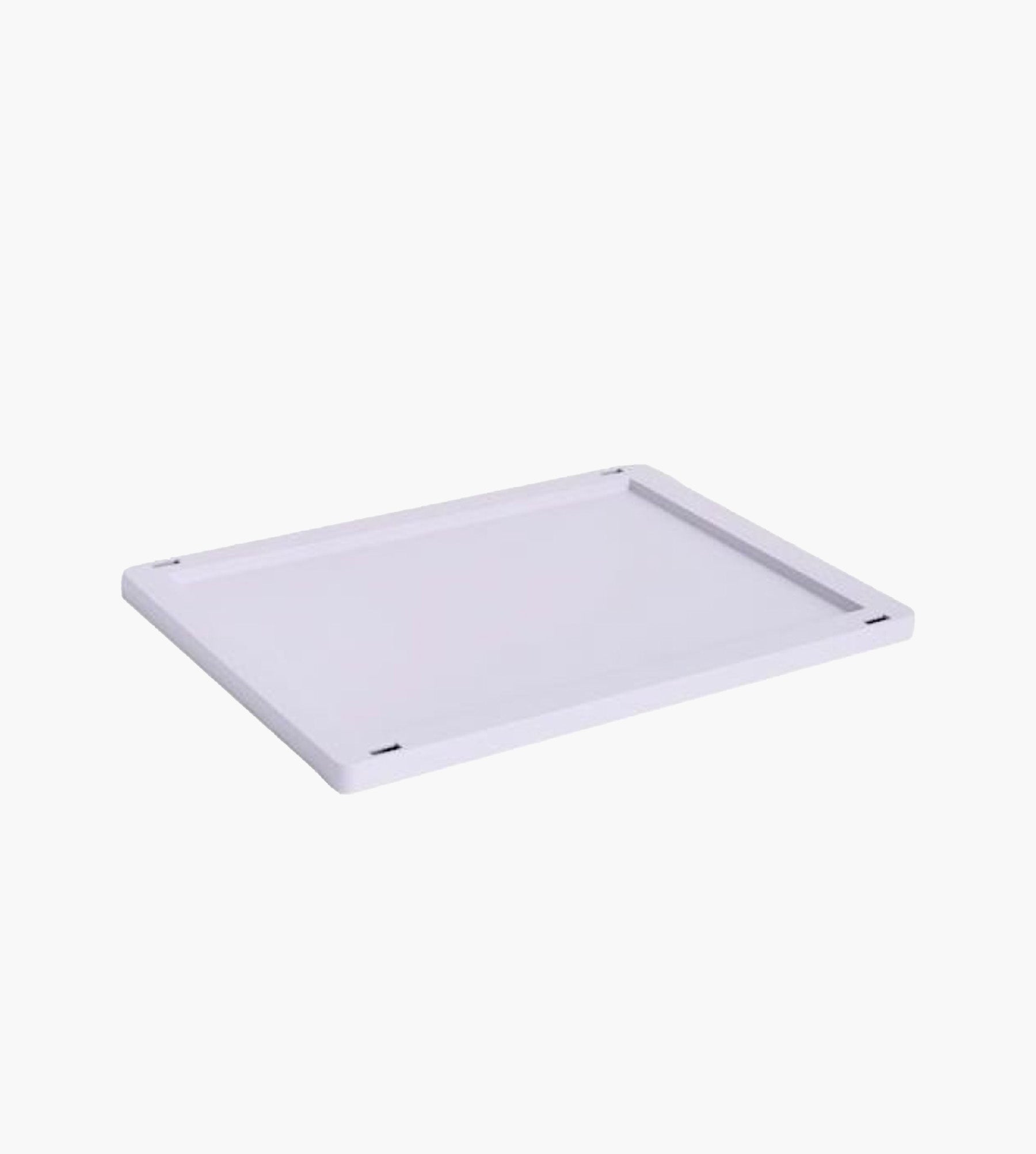 HAY Colour Crate Lid Plastic Medium Square Cube Lavender