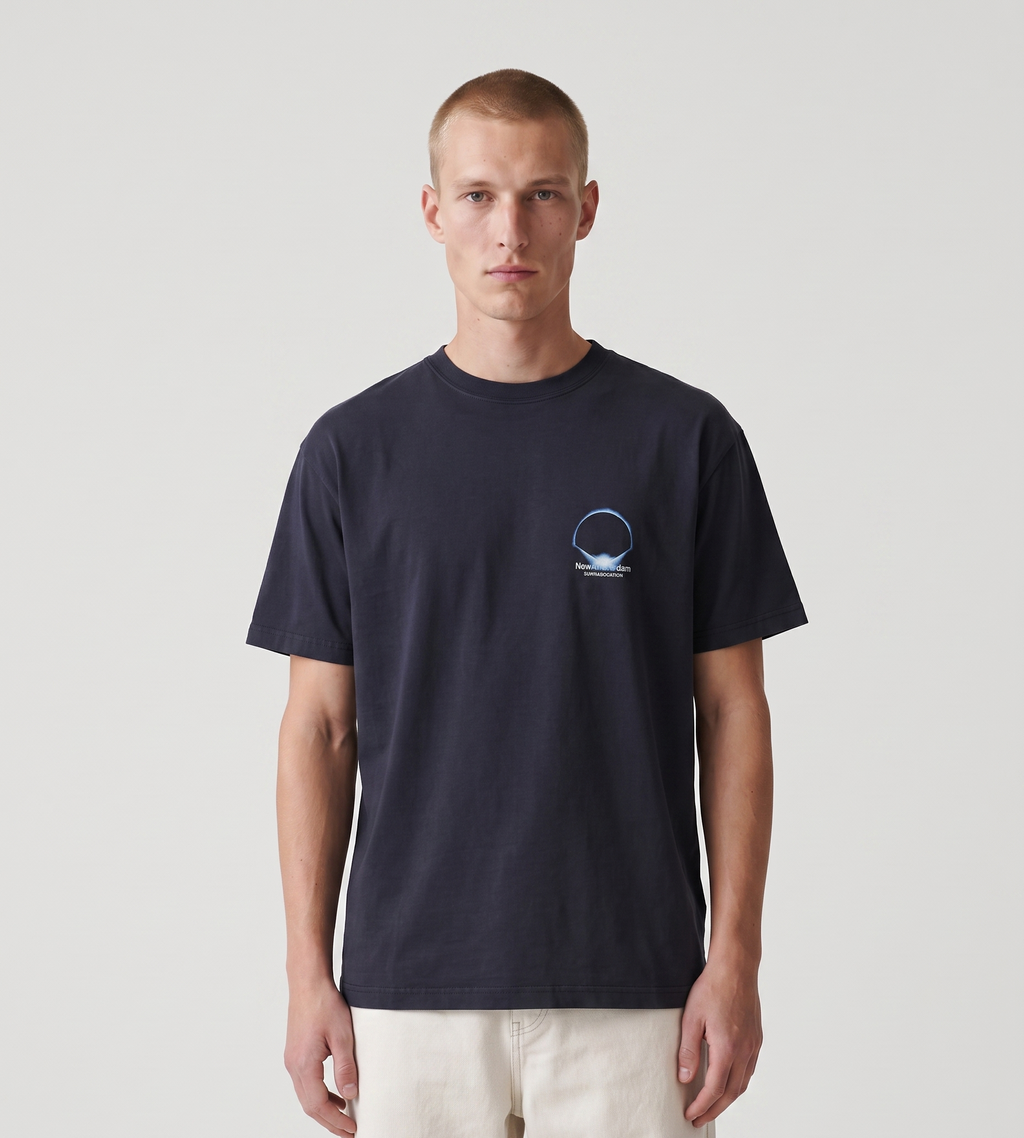 New Amsterdam Surf Association Eclipse Tee Night Sky