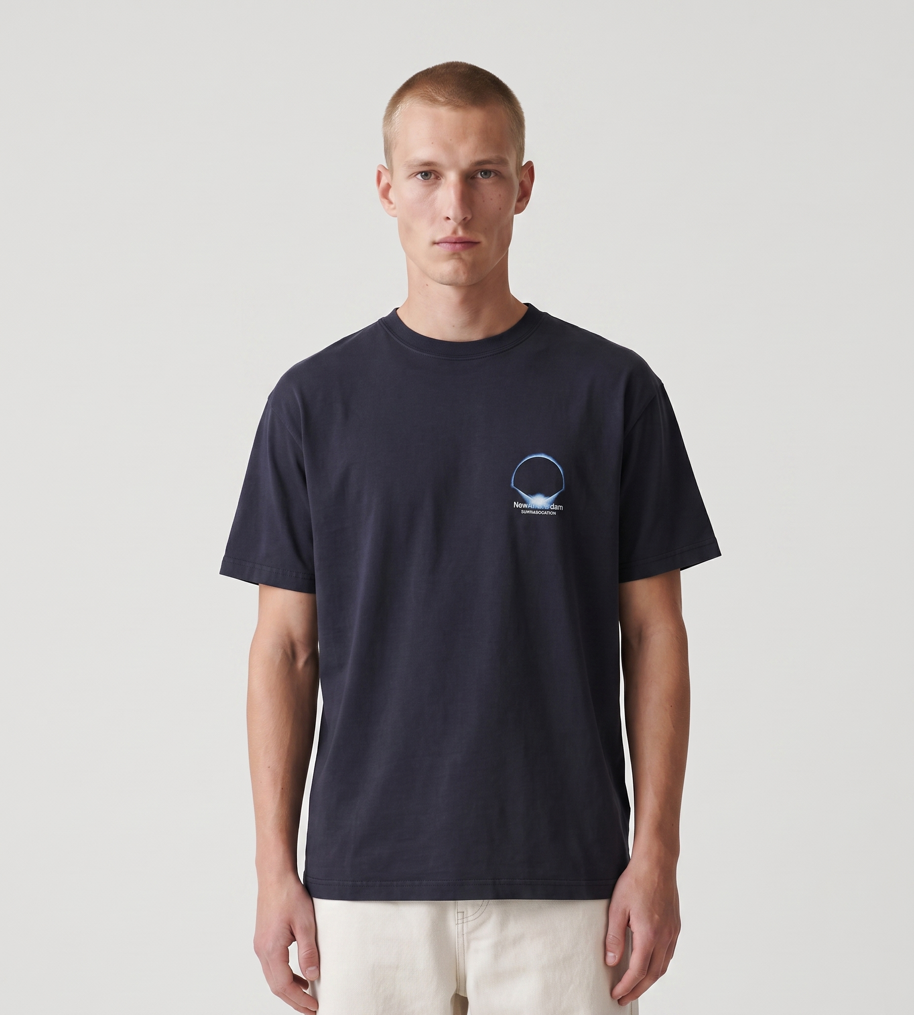New Amsterdam Surf Association Eclipse Tee Night Sky