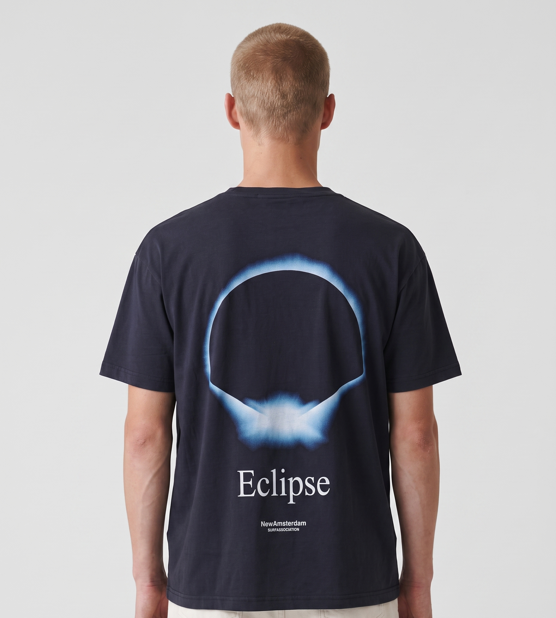 New Amsterdam Surf Association Eclipse Tee Night Sky