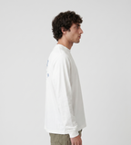 OLAF Broken Plate Longsleeve Optical White