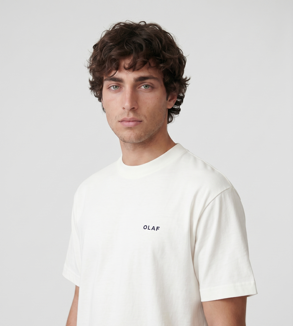 OLAF Cowboy Tee Opticalwhite