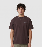 OLAF Lasso Face Tee Chocolateplum