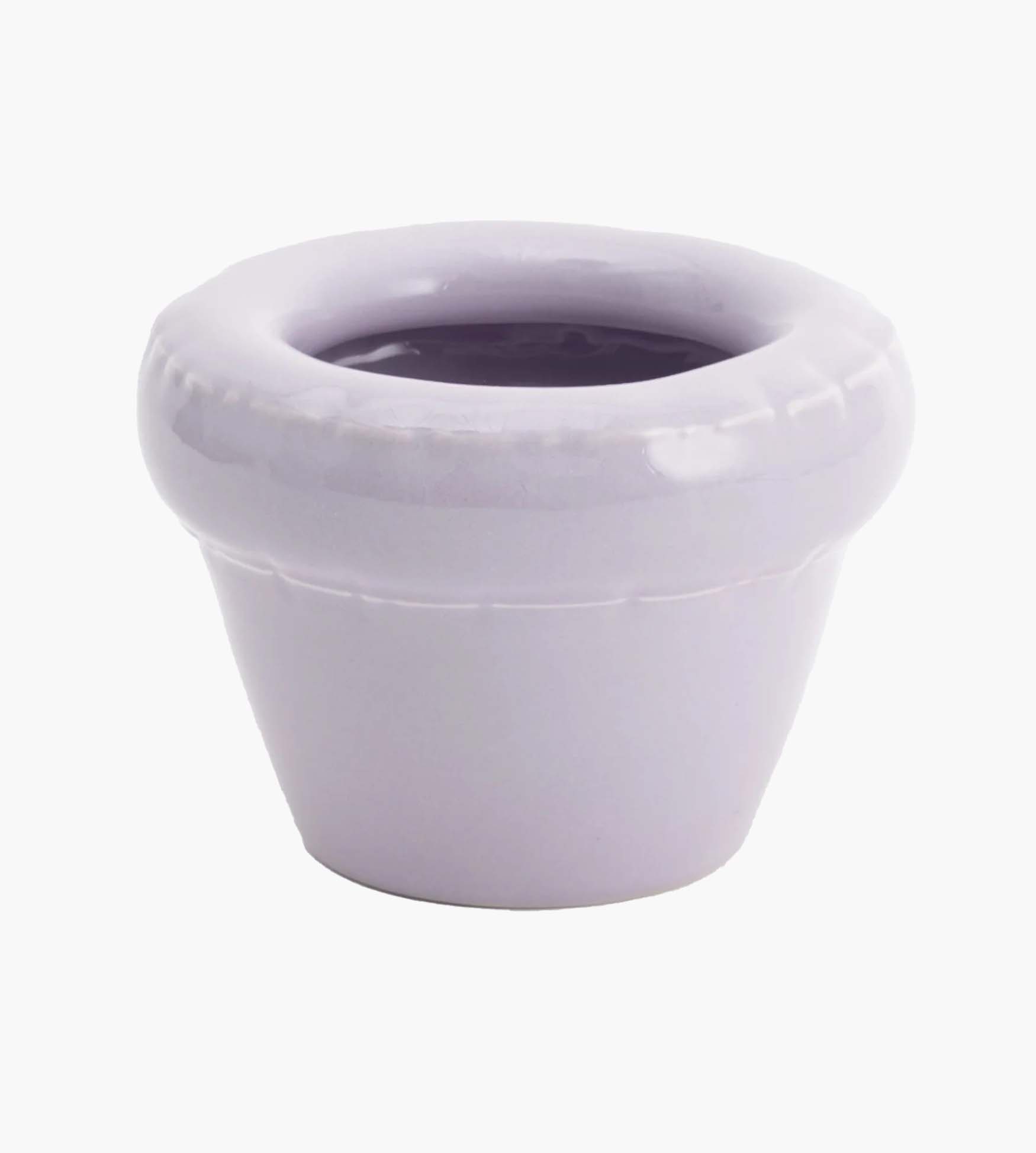 Home Studyo Small Planter Louis Lilac Gloss