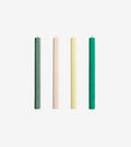 HAY Hexagon Candle Greens And Whites, Set Of 4