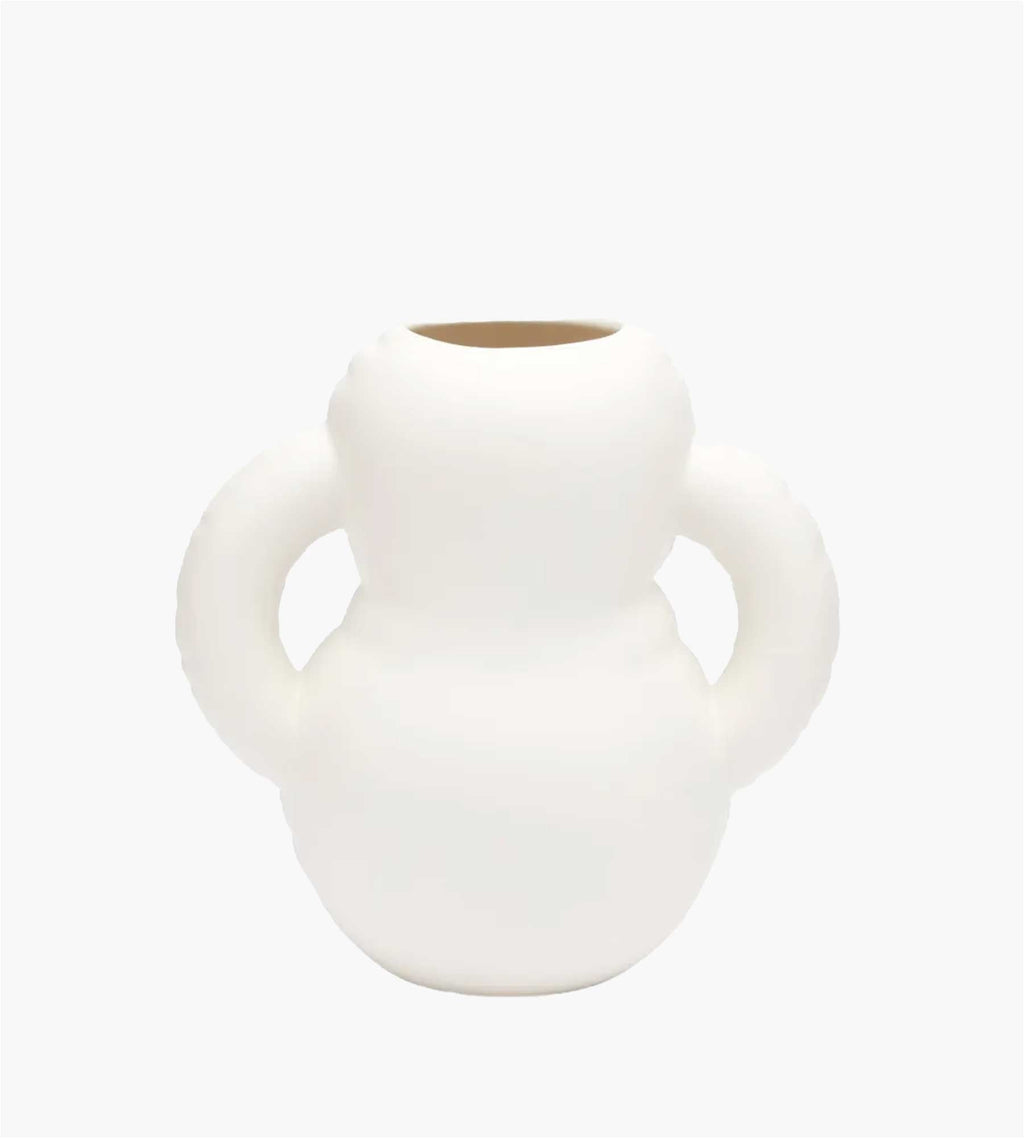 Home Studyo Vase Oscar Bone white