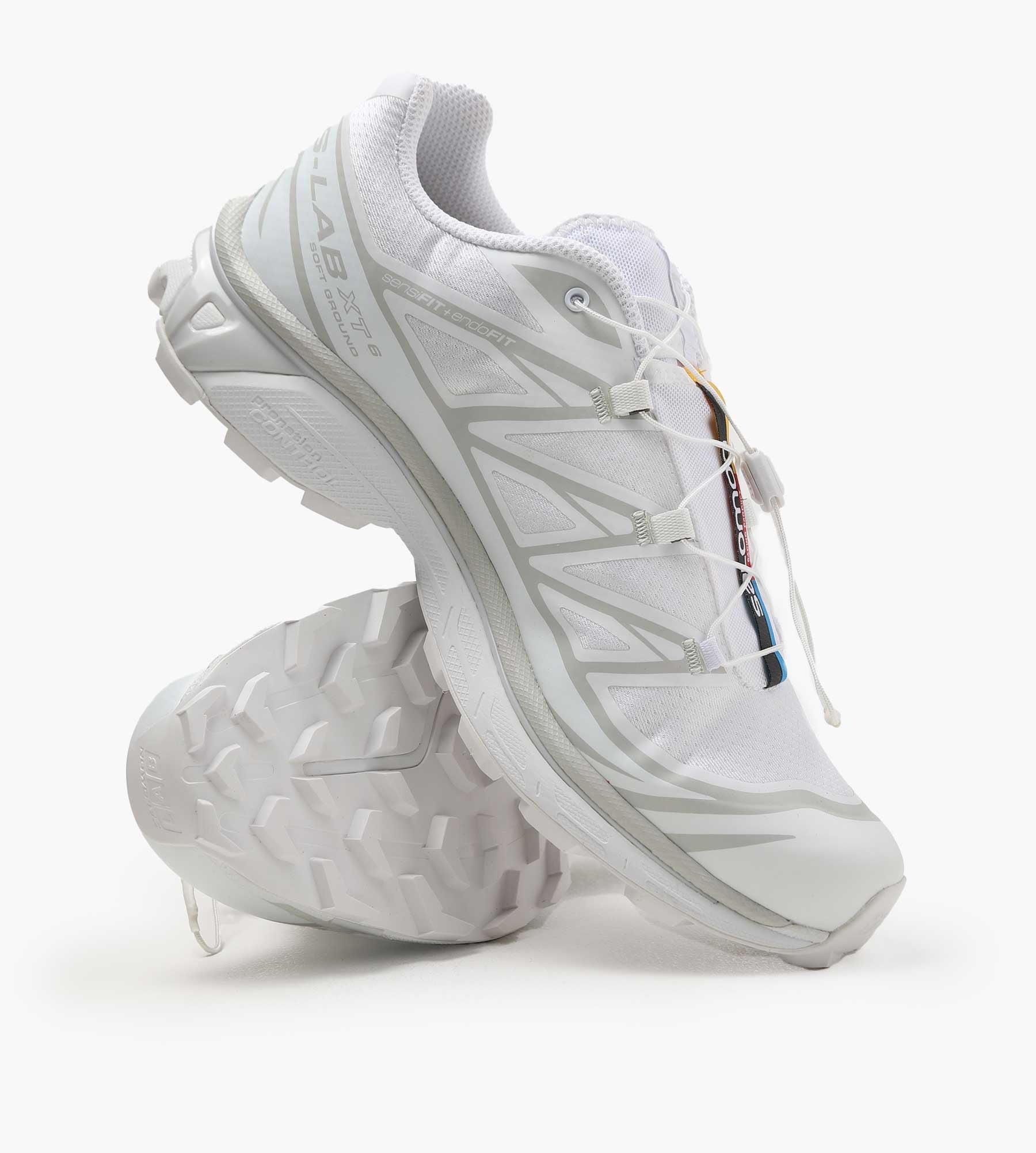 Salomon XT-6 White White Lunar Rock