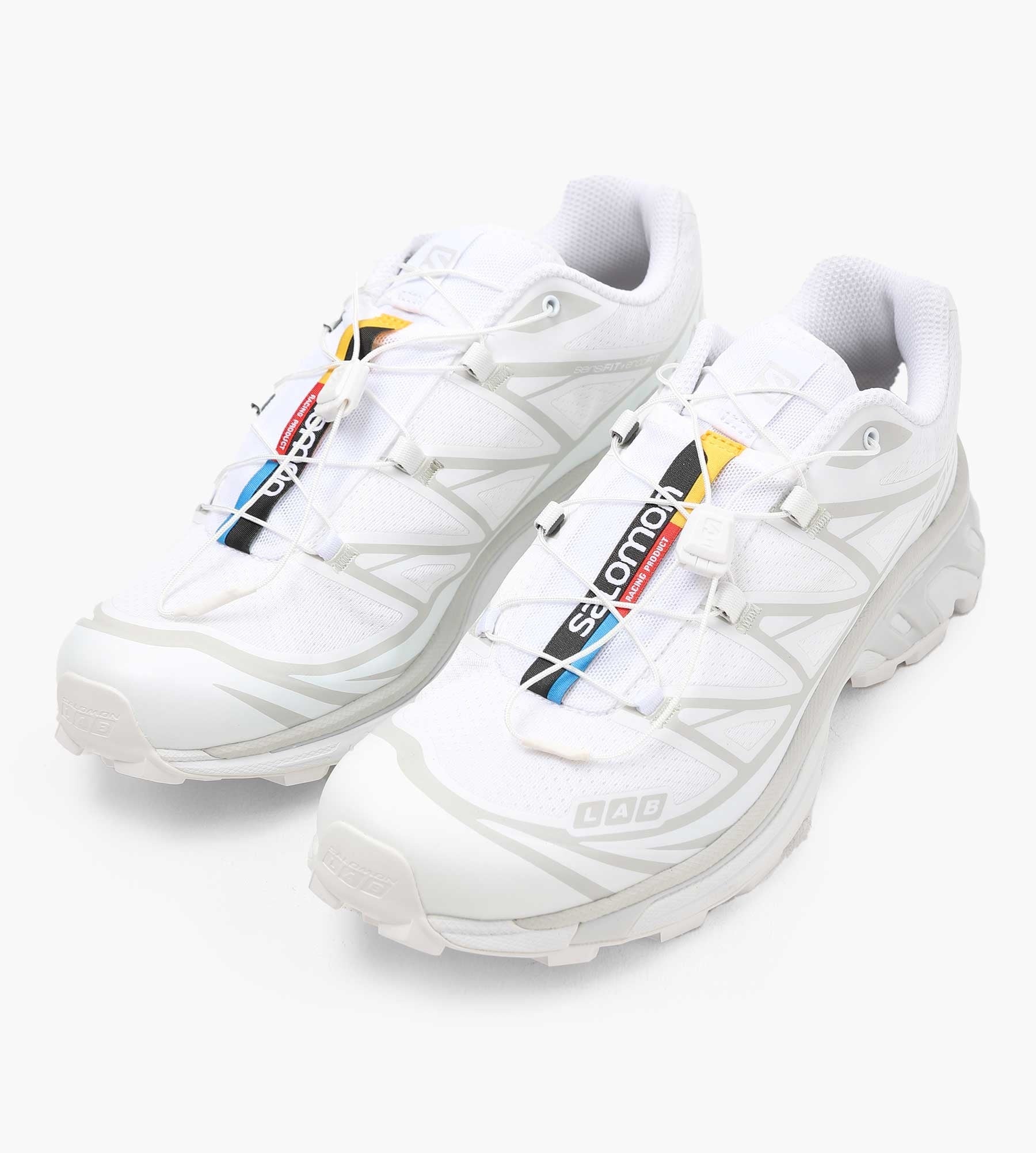 Salomon XT-6 White White Lunar Rock