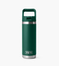 YETI Rambler 18 Oz Colour Straw Bottle Black Forest Green